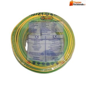 Hes Nya Kablo 4 Mm Sarıyeşil (H07z1-U) Halojen Free